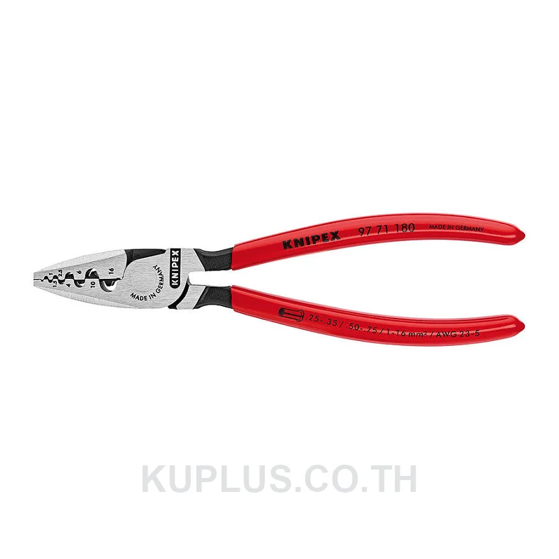 97 71 180 Crimping Pliers for End Sleeves (Ferrules)