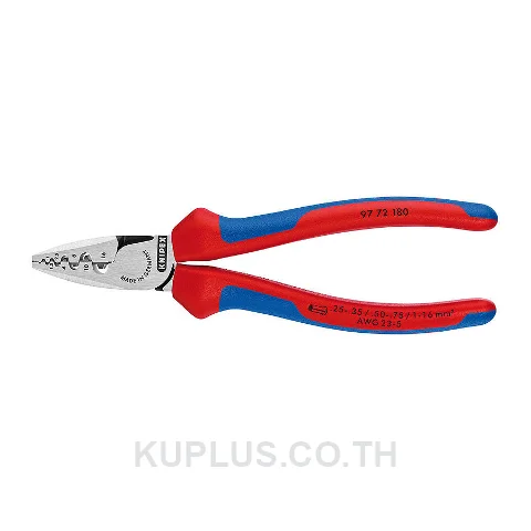 97 72 180 Crimping Pliers for End Sleeves (Ferrules)