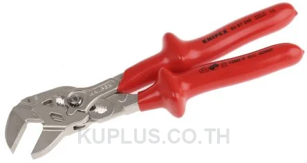 86 07 250 RS Knipex Wrench, 250 mm Overall Length, 46mm Max Jaw Capacity