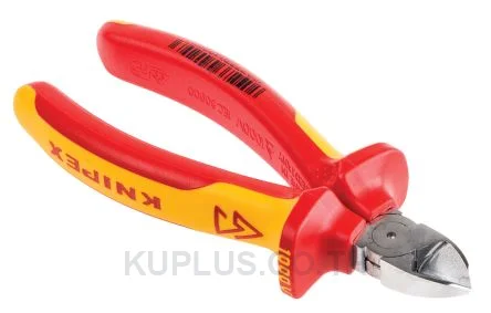 70 06 140 Knipex Side Cutter Cable Cutter, 4mm cutting capacity 140mm overall length
