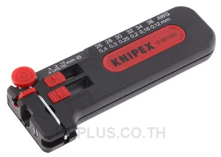 12 80 040 SB Knipex 100 mm Stripping Pliers, 0.12mm ￫ 0.4mm