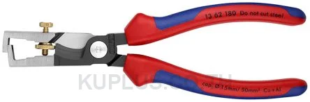 13 62 180 Knipex 180 mm Wire Stripper, 0.1mm ￫ 10.0mm