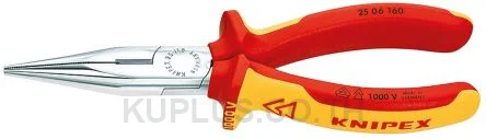 25 06 160 T Knipex 160.0 mm Chrome Vanadium Steel Pliers With 50.0mm Jaw Length