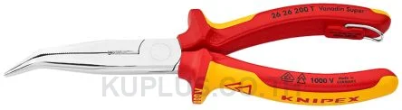26 26 200 T Knipex 200.0 mm Chrome Vanadium Steel Pliers With 73.0mm Jaw Length