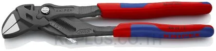 86 02 250 Knipex Wrench, 250.0 mm Overall Length, 52mm Max Jaw Capacity, Plastic Handle