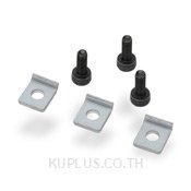 Servo Mount Clamp, Metal, for TRD-MX series encoders. Mounting screws included