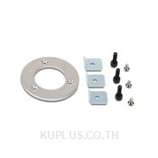 Servo Mount Flange Kit, Metal, for TRD-J, TRD-N, TRD-NA series encoders. Mounting screws included