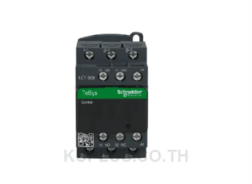 LC1D09M7 -แมกเนติก คอนแทคเตอร์ LC1D, 3 Poles, คอยล์ 220VAC (50/60Hz), 9A, 4kW, 1NO+1NC