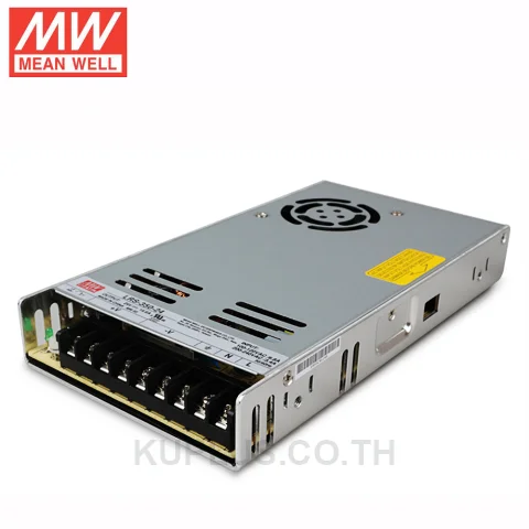 LRS-350-15 - MEANWELL - สวิทชิ่ง Power supply - Input Voltage 115/230V AC, 350W, 23.2A, 15V DC