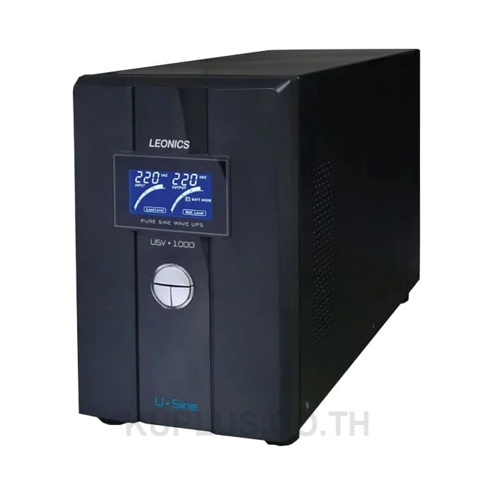 เครื่องสำรองไฟ UPS Leonics USV1000 1000VA / 600W