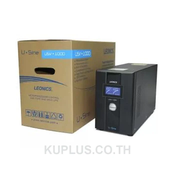 เครื่องสำรองไฟ UPS Leonics USV1000 1000VA / 600W