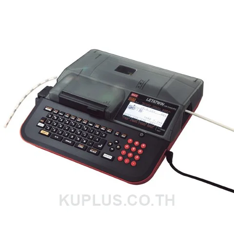 เครื่องพิมพ์ปลอกสายไฟและเทปสติกเกอร์ MAX ELECTRONIC LETTERING MACHINE : LETATWIN (LM-550A/PC)