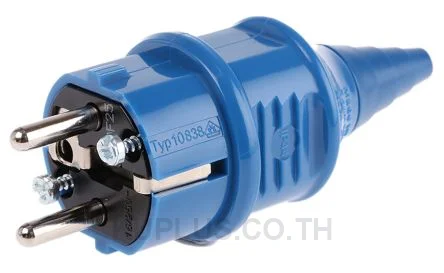 Mennekes French / German Mains Plug CEE 7/7 German Schuko / French, 16A, Cable Mount, 230 V