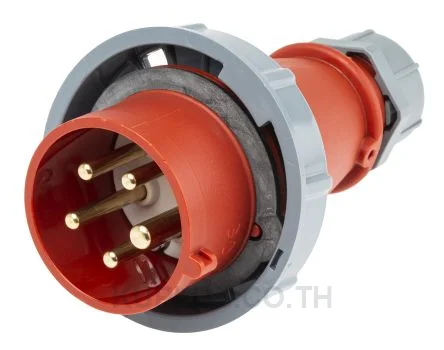 288, ปลั๊กตัวผู้อุตสาหกรรม แบบเข้าสาย Mennekes 16A 5P 400V IP67 สีแดง