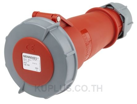 Mennekes AM-TOP Series, 3P+N+E Industrial Power Socket, 400V