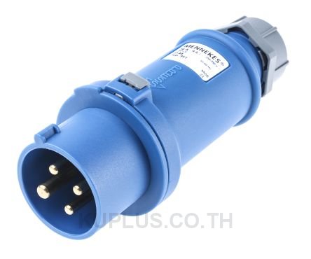 Mennekes StarTOP Series, IP44 Blue Cable Mount 4P Industrial Power Plug, Rated At 16A, 230V