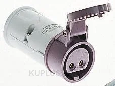 688A, ปลั๊กตัวเมียอุตสาหกรรม แบบเข้าสาย Mennekes 16A 3P 20-25V IP44 สีม่วง