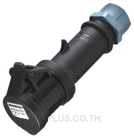 Mennekes StarTOP Series, IP44 Black Cable Mount 4P Industrial Power Plug, Rated At 16A, 500V