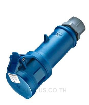 Mennekes StarTOP Series, IP44 Blue Cable Mount 4P Industrial Power Socket, Rated At 16A, 230V