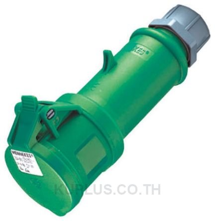 Mennekes StarTOP Series, IP44 Green Cable Mount 3P+E Industrial Power Socket, Rated At 16A, 50 → 500 V