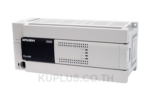 PLC, FX3U Base Unit AC 100-240 V; 32 inputs DC 24 V; 32 transistor outputs