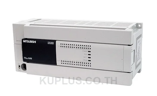 ชุดควบคุม PLC (Base Unit/CPU) Mitsubishi FX3U-64MT/ES-A I/O 64 จุด ชนิดเอาต์พุต Transistor