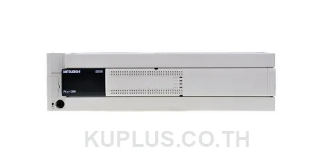 ชุดควบคุม PLC (Base Unit/CPU) Mitsubishi FX3U-128MT/ES-A I/O 128 จุด ชนิดเอาต์พุต Transistor