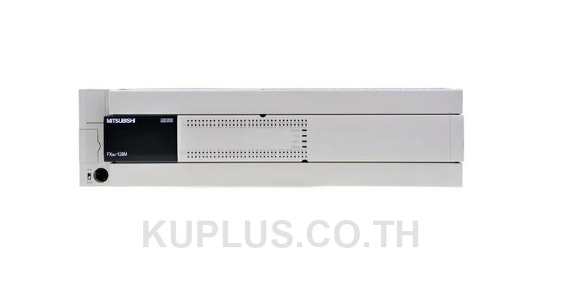 ชุดควบคุม PLC (Base Unit/CPU) Mitsubishi FX3U-128MT/ES I/O 128 จุด ชนิดเอาต์พุต Transistor อินพุต 64 จุด เอาต์พุต 64 จุด AC 100-240 V