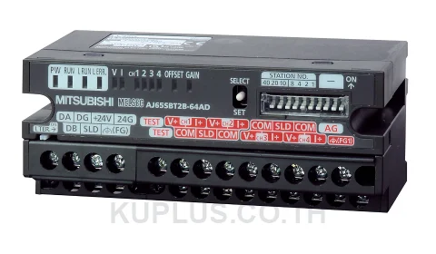 Mitsubishi AJ65SBT2B-64TD, SPS CC-Link Analog Input Module; 4 channels (thermocouple)