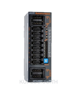 PLC CC-Link I/O module; 8 analog outputs; voltage; push-in connector