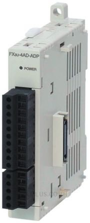 Mitsubishi FX3U Series PLC I/O Module - 4 Inputs, 5 V dc, 24 V dc 