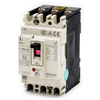 Mitsubishi Moulded Case Circuit Breaker (MCCB) NF63-SVF, 3P, 16A, MB type