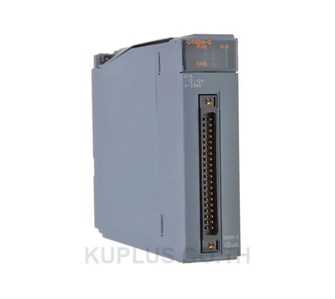 Mitsubishi Q66DA-G, Q Series 6 channel analog output module voltage/current, isolated channel