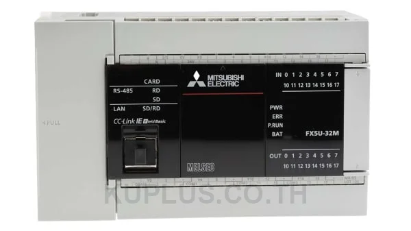 Mitsubishi FX5UJ-24MT/ES อินพุต 14 จุด เอาต์พุต 10 จุด