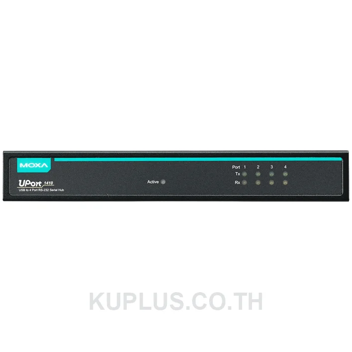 ตัวแปลง USB เป็นซีเรียล / USB Hub MOXA UPort 1410 4 พอร์ต RS-232