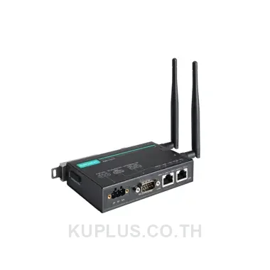 ไวร์เลสไคลเอนต์อุตสาหกรรม (Wireless Client) MOXA AWK-1137C-EU-T 802.11n EU band อุณหภูมิ -40 ถึง 75 °C