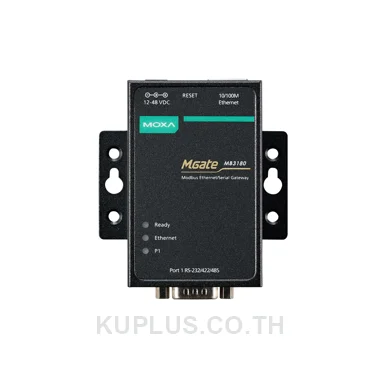 เกตเวย์แปลงโปรโตคอลอุตสาหกรรม MOXA MGate MB3180 1 พอร์ต RS-232/422/485