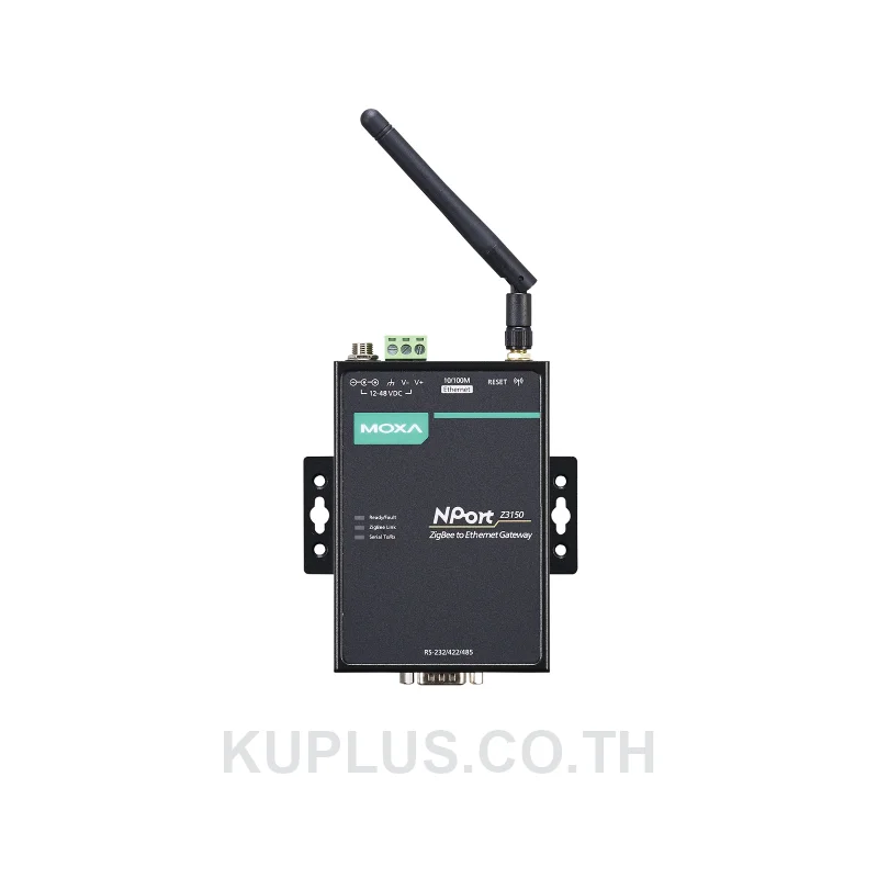 เซอร์เวอร์แปลงพอร์ตซีเรียลเป็นอีเทอร์เน็ต (Serial Device Server) MOXA NPort Z2150 1 พอร์ต RS-232/422/485