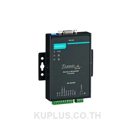 คอนเวอร์เตอร์/รีพีทเตอร์ซีเรียล MOXA TCC-100 RS-422/485