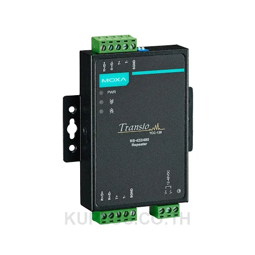 คอนเวอร์เตอร์/รีพีทเตอร์ซีเรียล MOXA TCC-120 RS-422/485