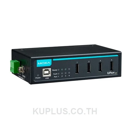 ตัวแปลง USB เป็นซีเรียล / USB Hub MOXA UPort 404 4 พอร์ต