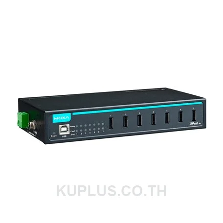 ตัวแปลง USB เป็นซีเรียล / USB Hub MOXA UPort 407 7 พอร์ต