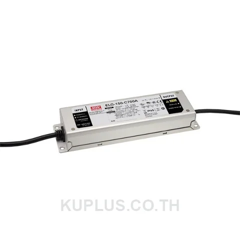 LED Driver (แหล่งจ่ายไฟสำหรับ LED) Mean Well ELG-150-C2100 151 W เอาต์พุต 36 - 72 V 2.1 A IP67