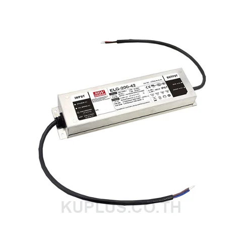 LED Driver (แหล่งจ่ายไฟสำหรับ LED) Mean Well ELG-200-24A 202 W เอาต์พุต 22.4 - 25.6 V 8.4 A IP65