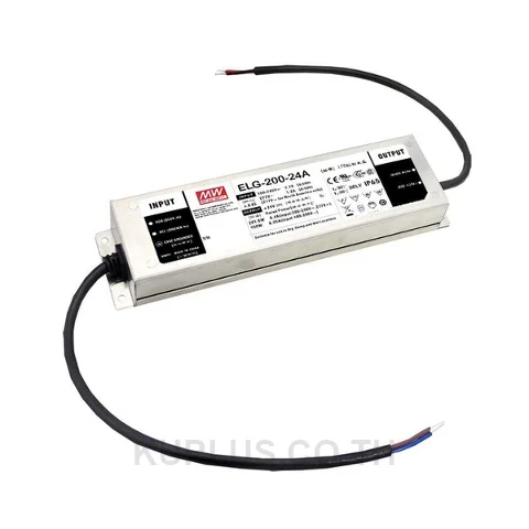 LED Driver (แหล่งจ่ายไฟสำหรับ LED) Mean Well ELG-300-12A 264 W เอาต์พุต 10 - 12 V 22 A IP67