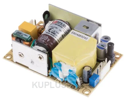 พาวเวอร์ซัพพลายติดลอย (แชสซี/โอเพนเฟรม) Mean Well RPS-65-7.5 60 W เอาต์พุต 7.5 V