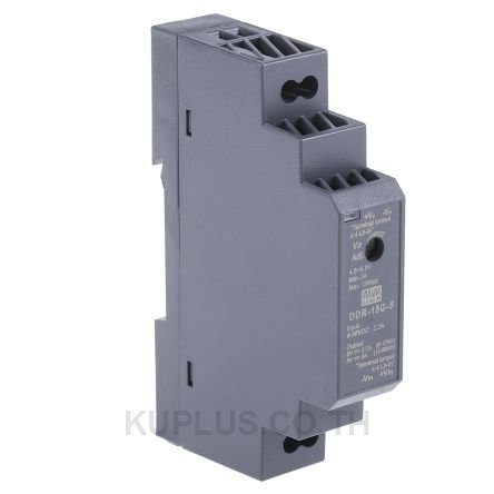 DDR-15G-5, DIN Rail Type DC-DC Converter, 84%, 5V, 3A, 15W, Adjustable