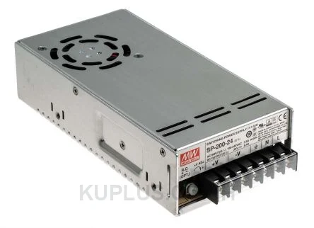 Mean Well SP-200-24 Embedded / Open-frame Power Supply, 200W Single O/P with PFC