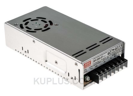 SP-200-27, DC Power Supply, 202.5W, 27V, 7.5A