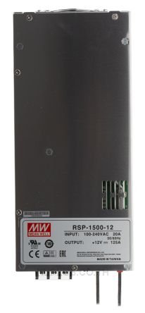 RSP-1500-12, DC Power Supply, 1.5kW, 12V, 125A